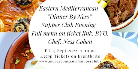 Dinner By Ness Eastern Mediterranean Supper Club