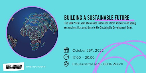 Building a Sustainable Future -  SDG Pitch-Event