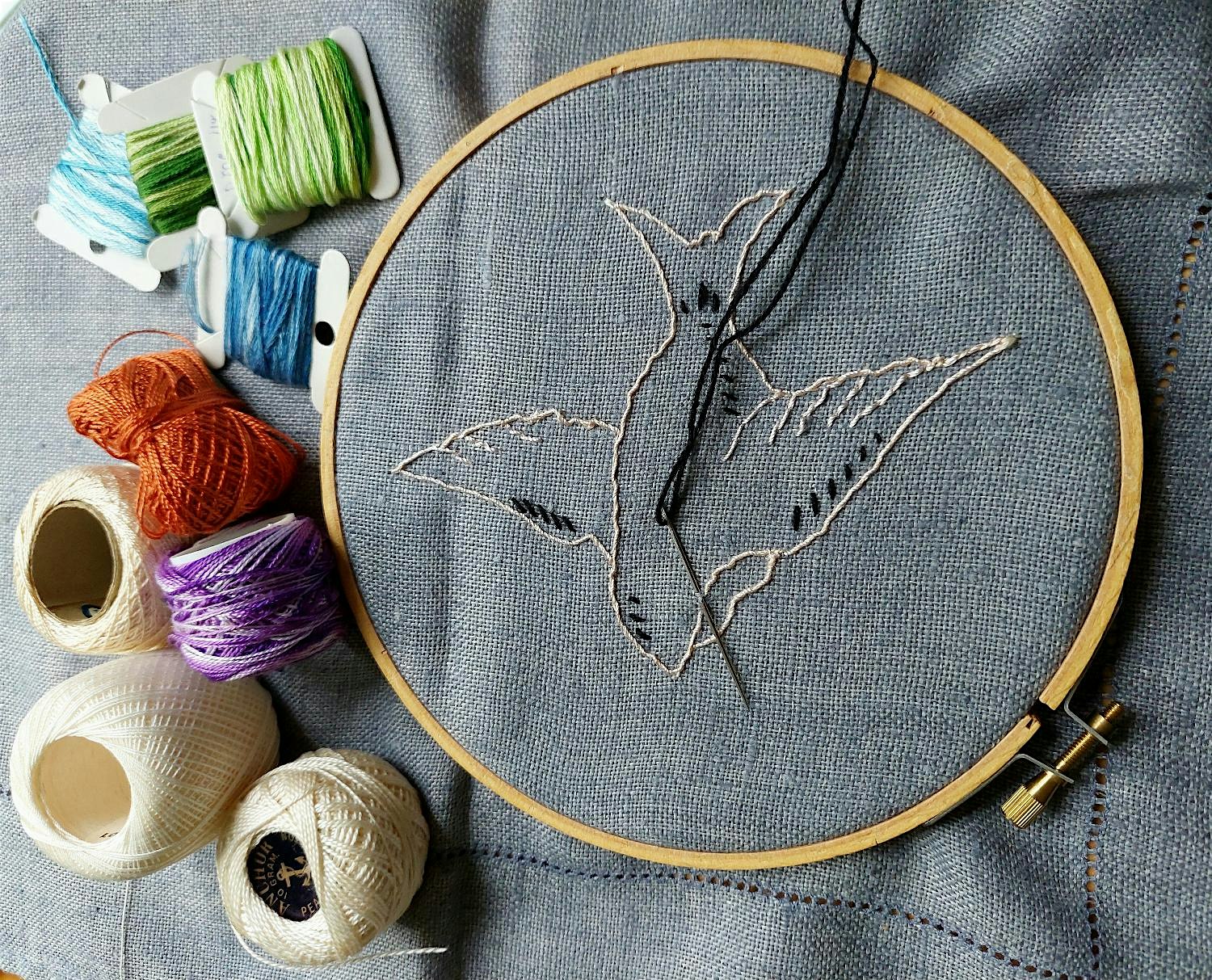 Embroidery Hoop workshop