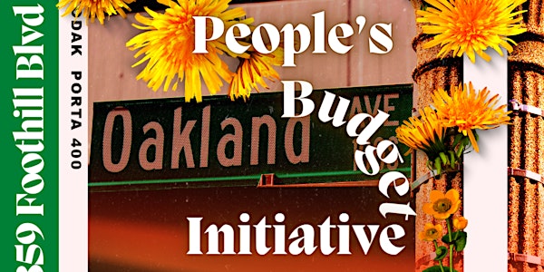 People's Budget Initiative Neighborhood Assembly