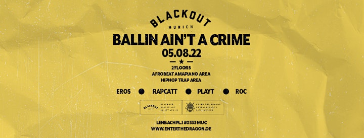 Blackout Party at Enter The Dragon Club - Hiphop Rnb Afrobeat & Classics: Bild 