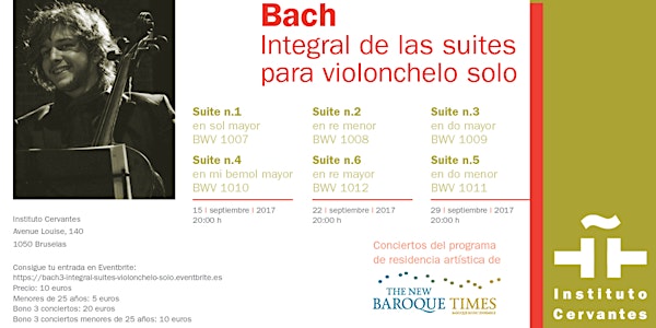 Bach - Integral de las suites para violonchelo solo