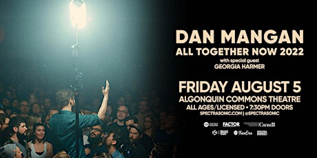 Dan Mangan - All Together Now Tour 2022