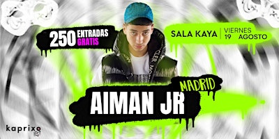 Concierto de Aiman JR- Sala Kaya (Madrid)