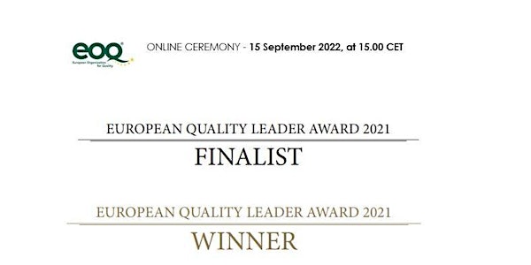 European Quality Leader, EQL (since 2002)
