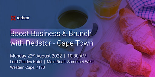 Boost Business & Brunch with Redstor - Cape Town