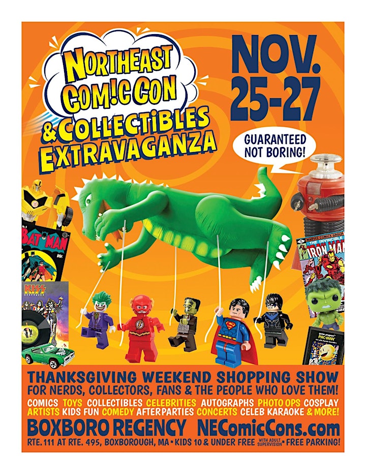 NorthEast ComicCon & Collectibles Extravaganza - November 25-27, 2022 image