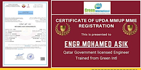 UPDA Qatar Exam Syllabus Electrical Training  | UPDA Electrical Mock Tests