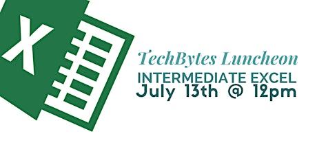 Intermediate Excel TechBytes Luncheon primary image
