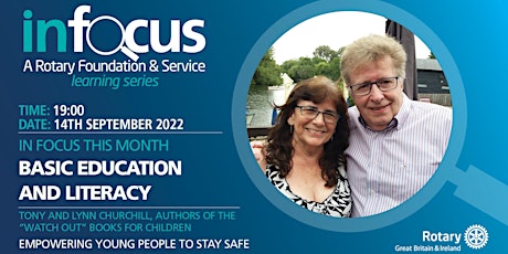 Imagen principal de InFocus - 'Basic Education and Literacy' with Tony & Lynn Churchill
