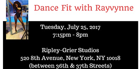 Dance Fit with Rayvynne - July 25 primary image