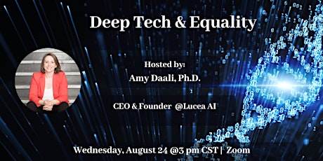 Deep Tech & Equality: Bring your coffee/tea and let's connect!