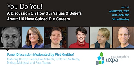 Primaire afbeelding van You Do You! How Our Values & Beliefs About UX Have Guided Our Careers