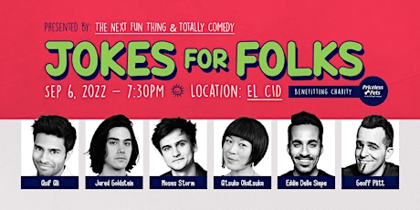 Jokes For Folks: A Comedy Show For Charity
