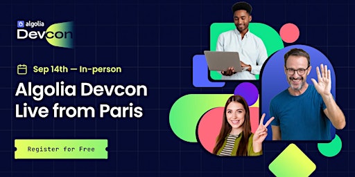 Algolia DevCon - Watch Party in Paris!
