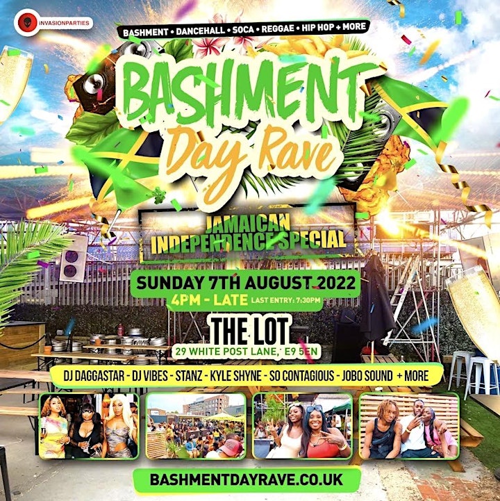 Bashment Day Rave - Jamaican Independence Party image