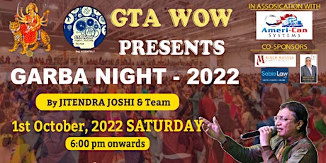 GTA WOW - Garba Night 2022