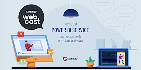 Imagem principal de Webcast: Utilizar o Power BI Service para criar relatórios atrativos