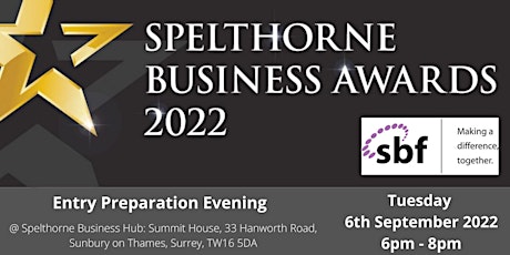 Spelthorne Business Awards: Entry Preparation Evening