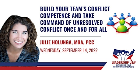Build your Team’s Conflict Competence