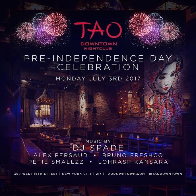 Tao Pre-Independence Day Party