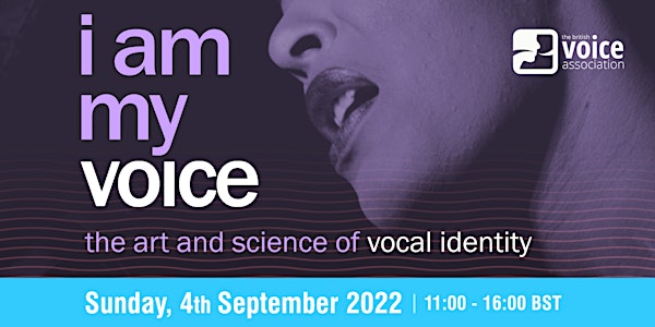 I AM MY VOICE: the art and science of vocal identity