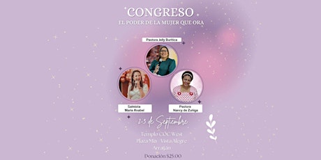 Congreso "El Poder de la Mujer que Ora"