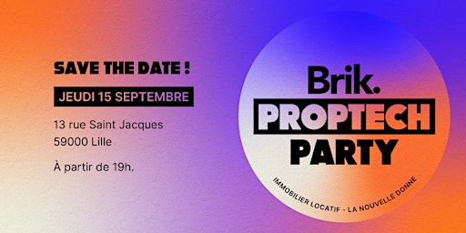 Proptech Party - Lille