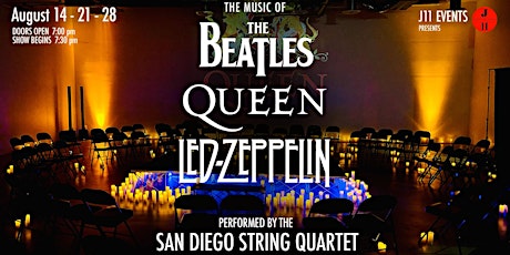 The Beatles, Queen & Led Zeppelin • by The San Diego String Quartet