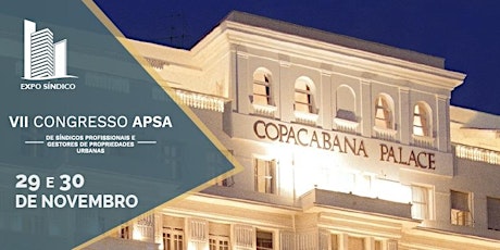 EXPO SINDICO COPACABANA PALACE - CONGRESSO APSA
