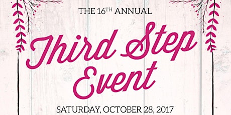The 16th Annual 3rd Step Event primary image