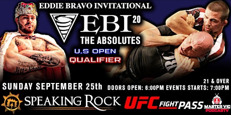 EBI 20 The Absolutes USA Open Qualifier On UFC FIGHT PASS primary image