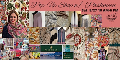 Pop-Up Shop w/Pashmeen at Nest!