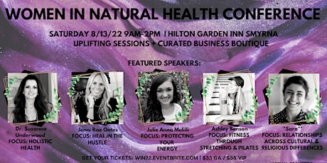 WIN (Women In Natural Health) Conference