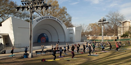Twilight Yoga + Pilates at Overton Park Shell