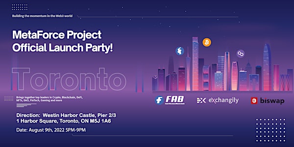 Crypto Ecosystem Night! MetaForce Project Official Launch Party!