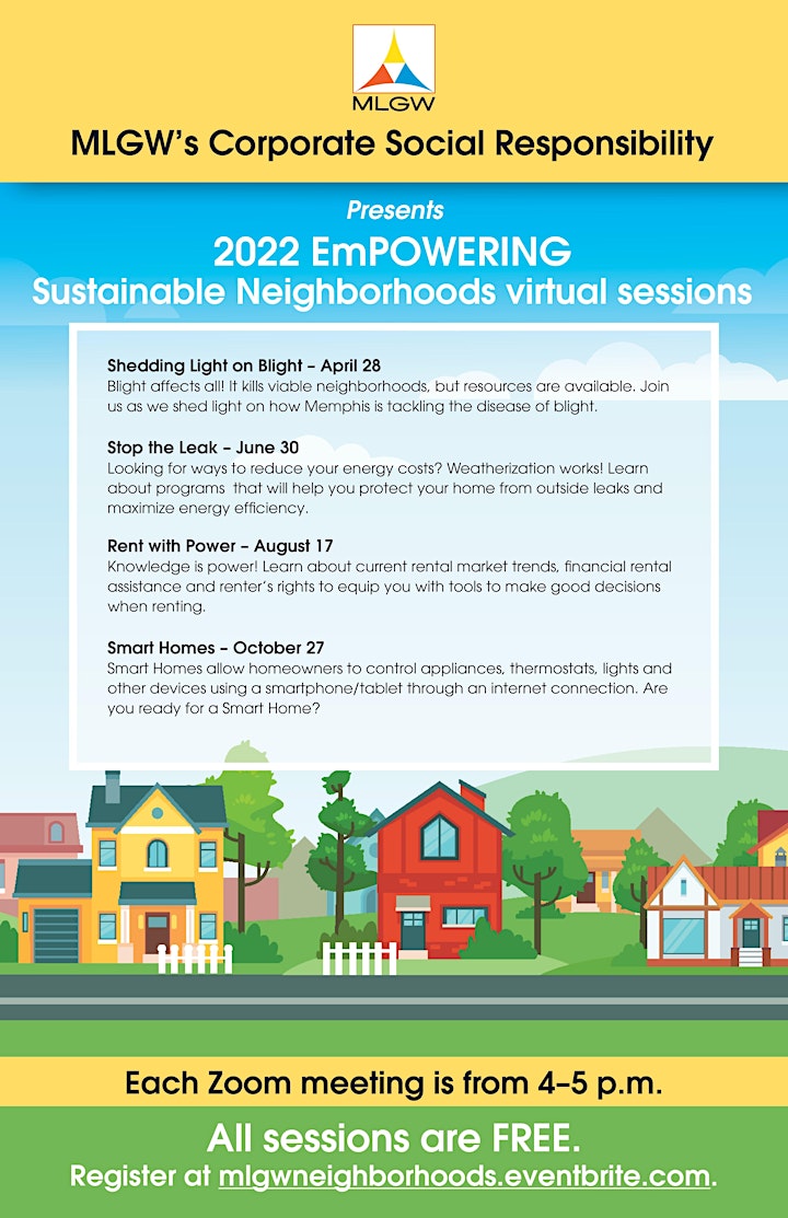 MLGW EmPOWERING Sustainable Neighborhoods image