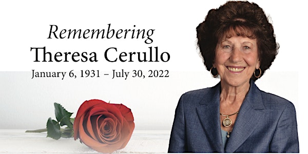 Remembering Theresa Cerullo Celebration Service