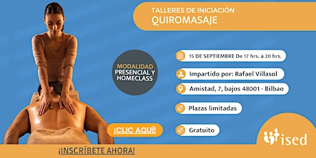 Taller de Iniciación Quiromasaje - BIO - 15.09.22 - TARDE