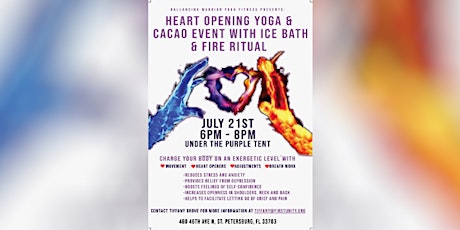 Heart Opening Yoga & Cacao - Ice Bath & Fire ritual