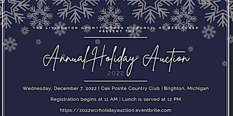 Annual Holiday Auction - Women's Council of Realtors