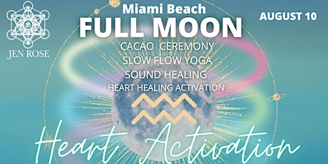 Full Moon Cacao Ceremony, Yin Yoga & Sound Healing with Jen Rose