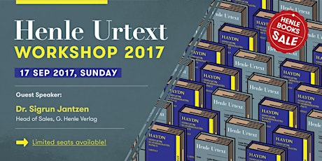 Henle Urtext Workshop 2017 for Teachers primary image