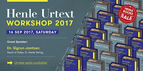 Henle Urtext Workshop 2017 for Students primary image