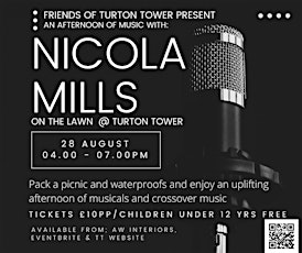 Nicola Mills - World Class Soprano - singing on the lawn at Turton Tower