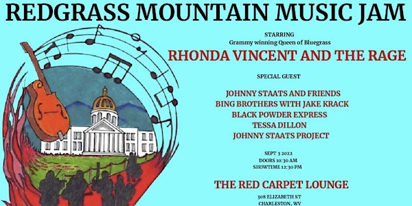 Redgrass Mountain Music Jam starring Rhonda Vincent and the Rage!