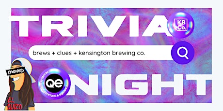 Brews & Clues Trivia - Wednesdays @ Kensington Brewing Company