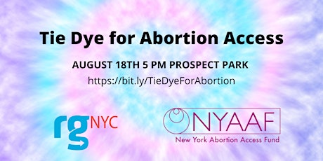 Tie Dye for Abortion Access