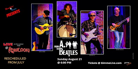 From A. To BEATLES feat/Johnny A. outside @ Kowloon for Veterans benefit