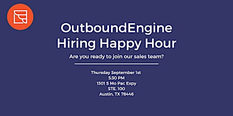 OutboudnEngine Hiring Happy Hour